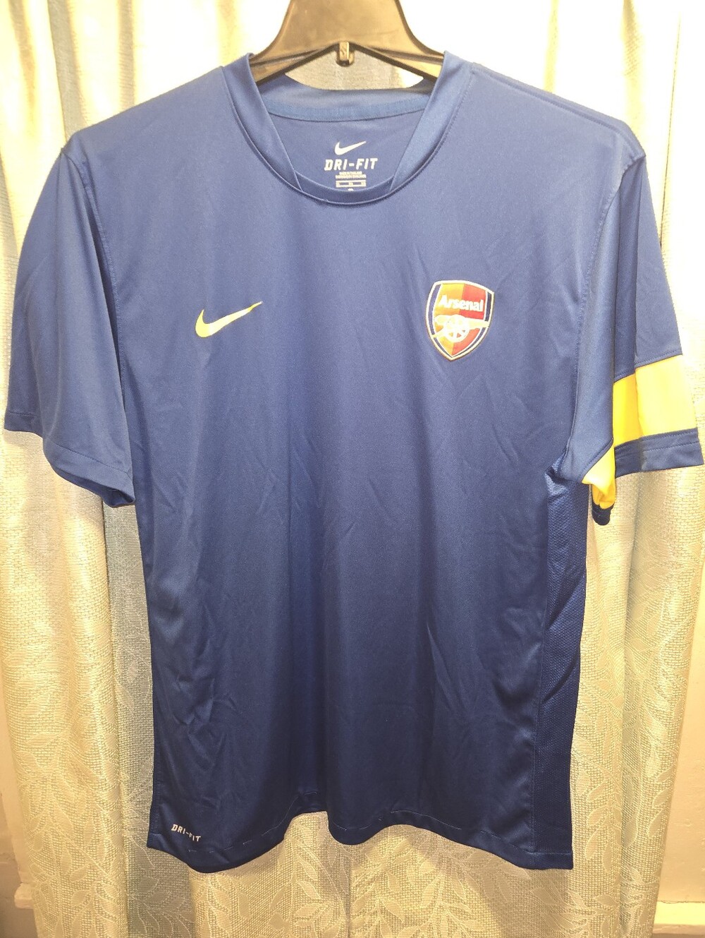 ARSENAL LONDON 2010 2011 TRAINING FOOTBALL SHIRT SOCCER JERSEY NIKE sz XL MEN